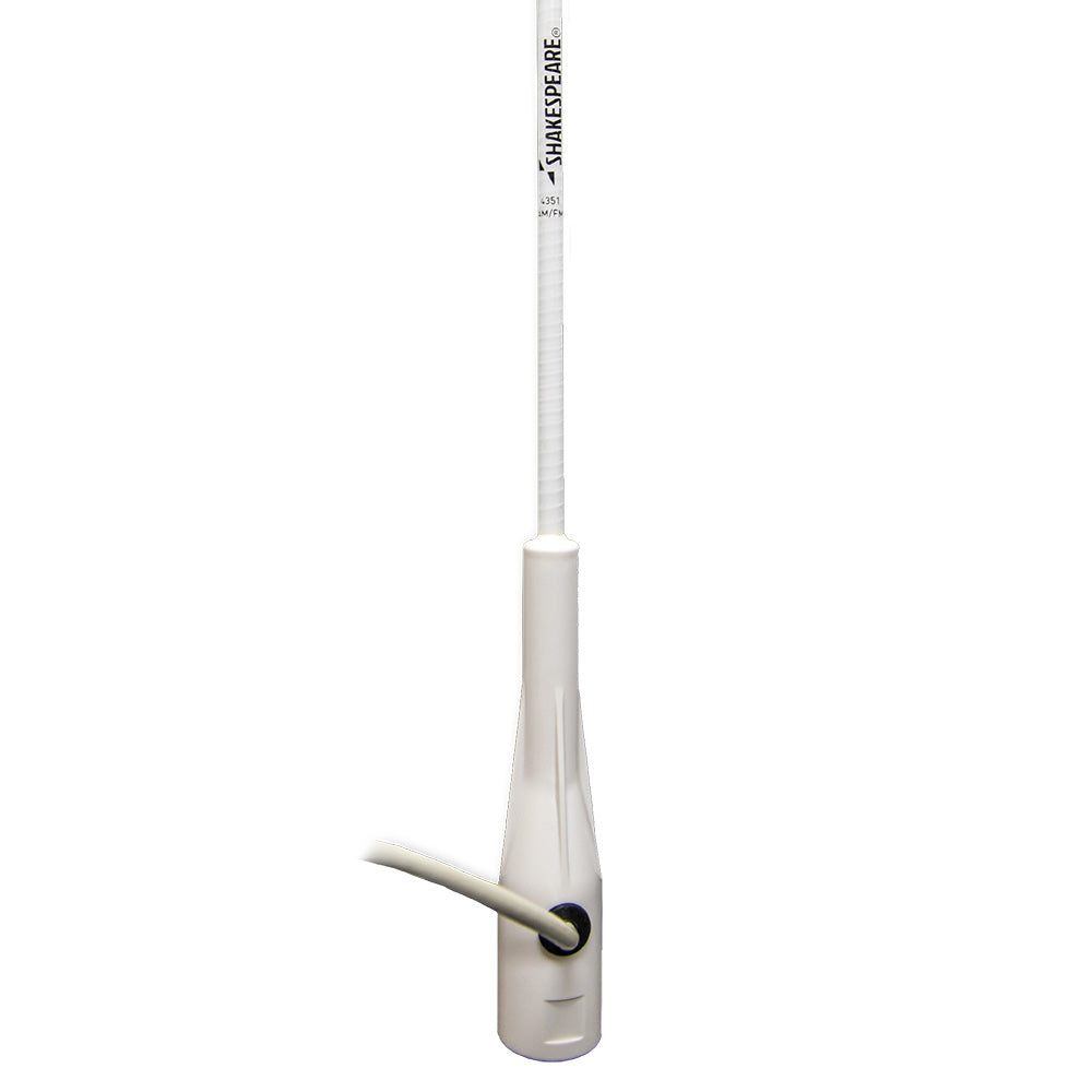 Shakespeare 4351 39-Inch AM/FM Marine Antenna with 3-Combination Design