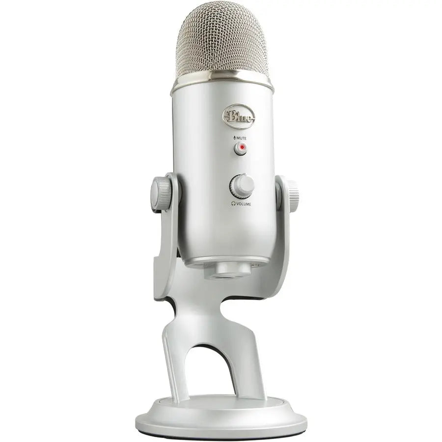 Blue Yeti Professional Multi-Pattern USB Microphone for Recording & Streaming by Logitech (Part No. 988-000103)