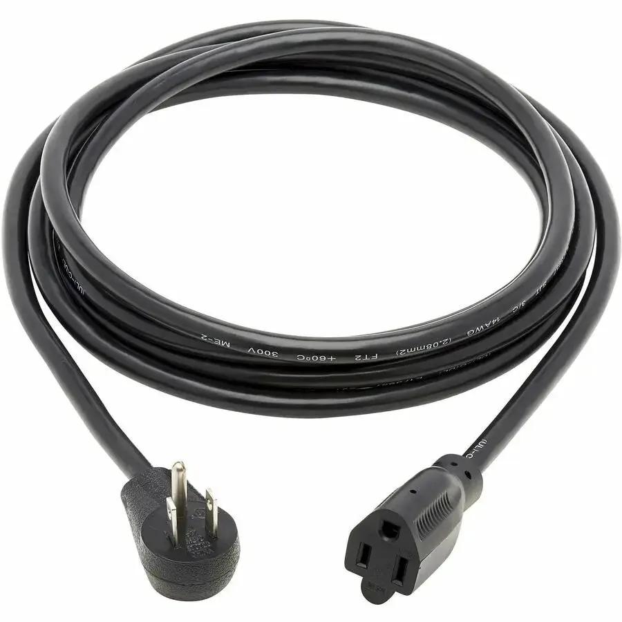 Eaton Tripp Lite Series Heavy-Duty Power Extension Cord, 10 ft, NEMA 5-15P to NEMA 5-15R, 14 AWG, Black by Eaton Corporation