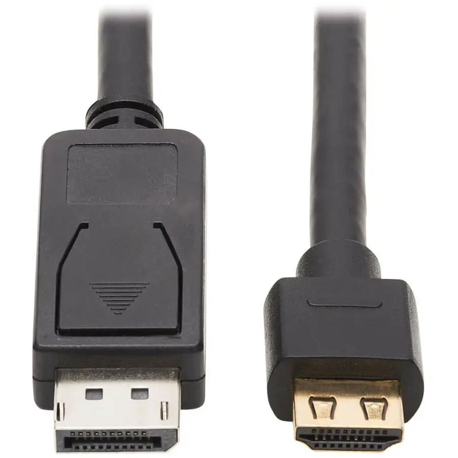 Eaton Tripp Lite Series P582-015-4K6AE 15 ft DisplayPort to HDMI 4K Cable - M/M for Ultra HD Streaming and Gaming by EATON TRIPP LITE SERIES CONNECTIVIT