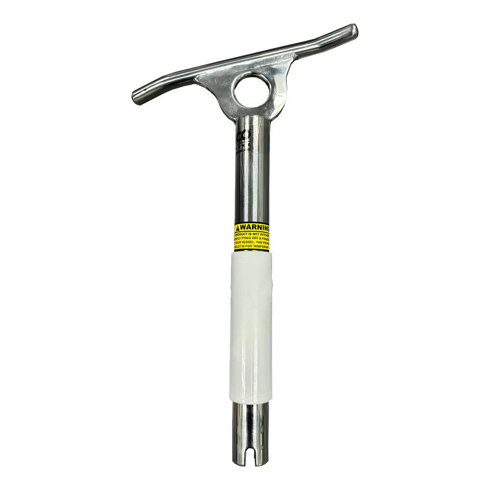 TACO Marine F16-0861POL-1 Multi-Purpose 15 Stainless Steel Portable Deck Cleat