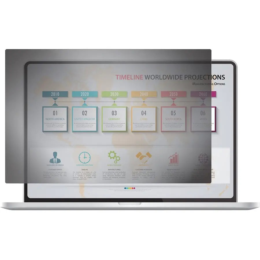 Rocstor PrivacyView™ 16-Inch Privacy Screen Filter for Laptops and Notebooks