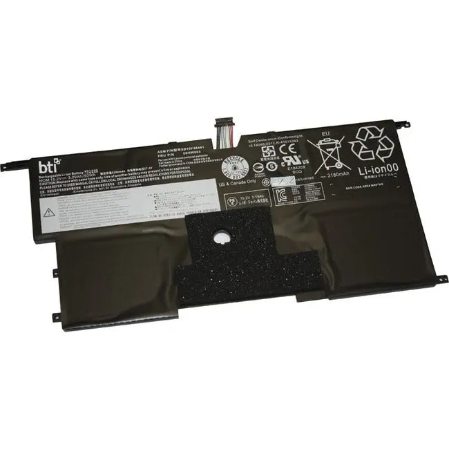 BTI Battery for Lenovo ThinkPad X1 Carbon (3rd Gen) – 15.2V 3355mAh Replacement Notebook Battery