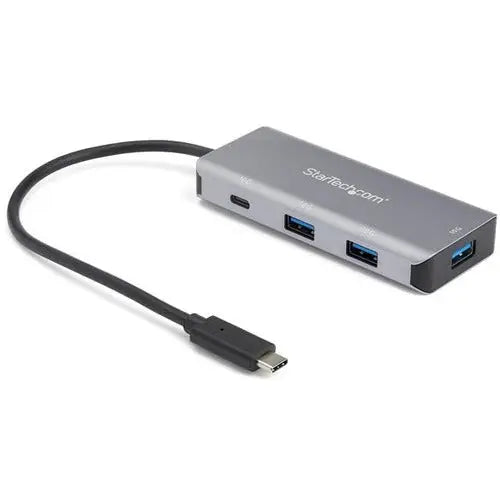 StarTech.com 4-Port USB-C Hub with 10Gbps Data Transfer – Space Gray