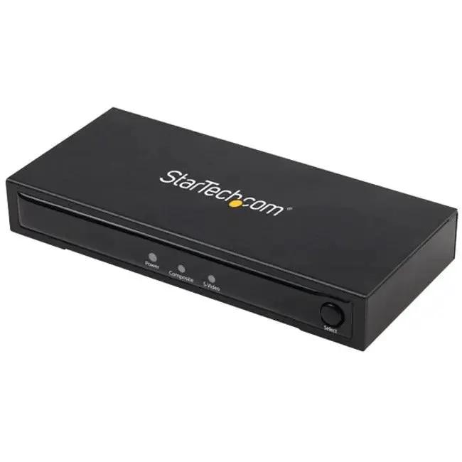 StarTech.com VID2HDCON2 S-Video or Composite to HDMI Converter with Audio - 720p Upscaling for NTSC & PAL Systems by StarTech.com