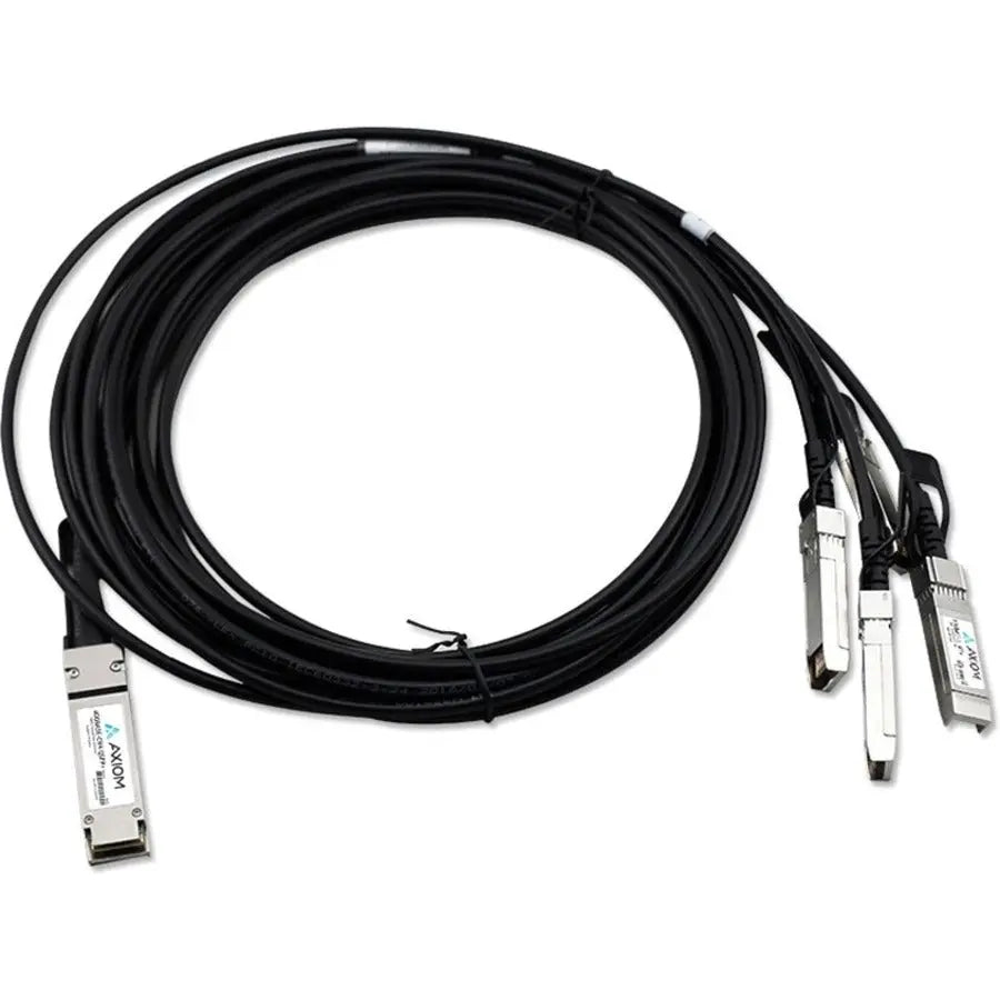 Axiom Memory Solutions 100GBASE-CR4 QSFP28 to 4 SFP28 Passive DAC Cisco Compatible 5m