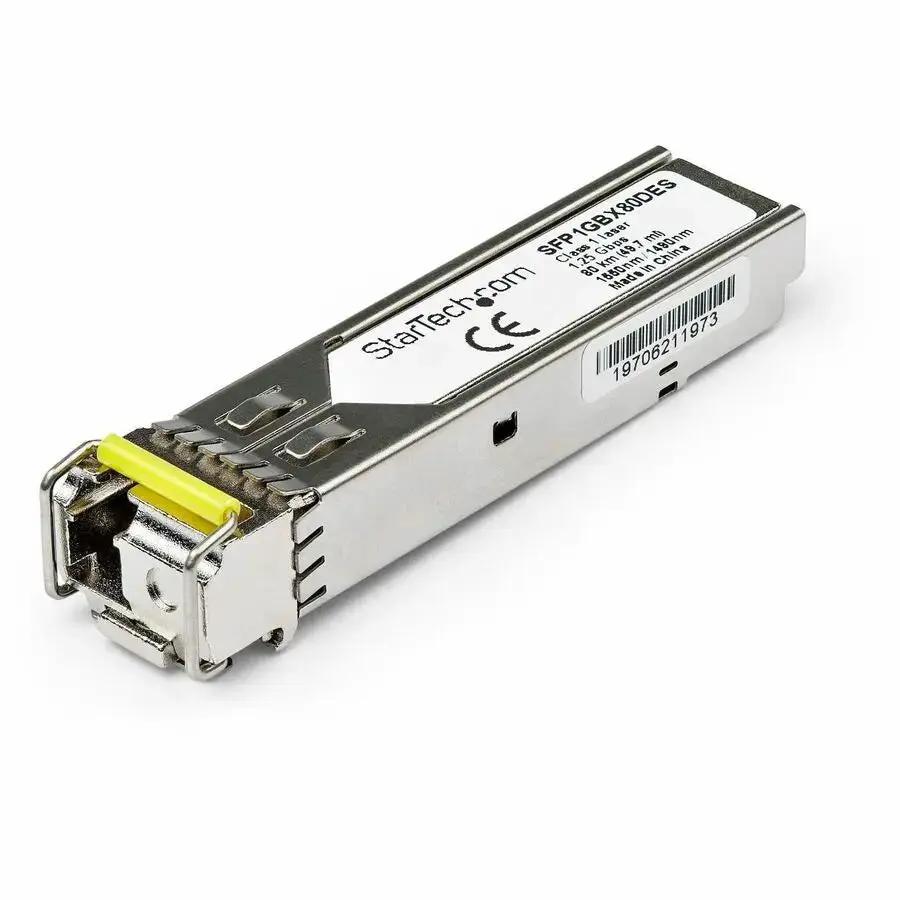 StarTech.com SFP1GBX80DES Dell EMC SFP-1G-BX80-D Compatible Single Mode Fiber Transceiver Module for 80 km Ethernet Connectivity by STARTECH.COM