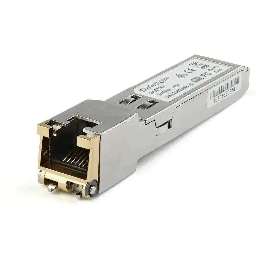 StarTech.com Dell EMC SFP-1G-T Compatible SFP Transceiver Module - 1000Base-T Gigabit Ethernet over Copper with RJ-45 Connector by StarTech.com