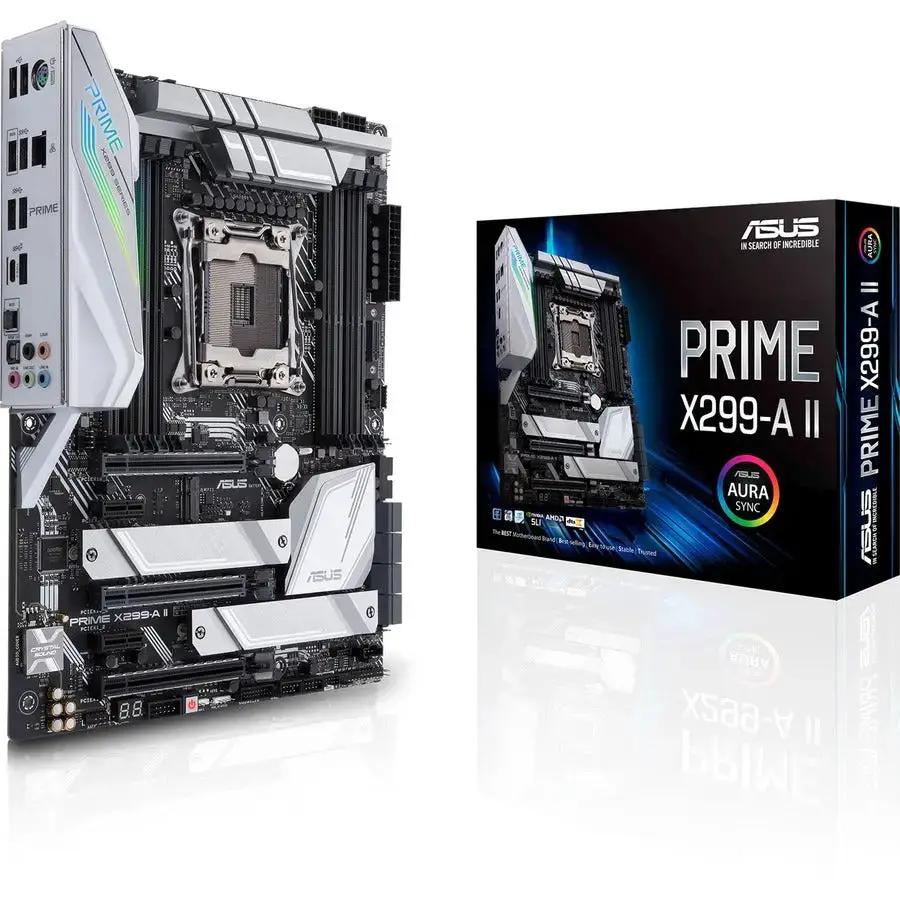 ASUS Prime X299-A II Desktop Motherboard with Intel LGA 2066 Socket and AI Overclocking by ASUS Computer International