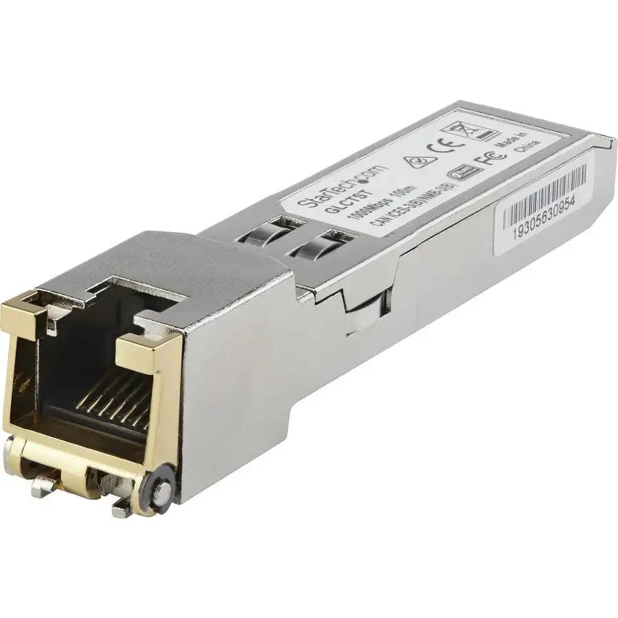 StarTech.com Juniper SFP-1GE-T Compatible SFP Module - 1000BASE-T Gigabit Ethernet Transceiver with RJ-45 Copper Connection by StarTech.com