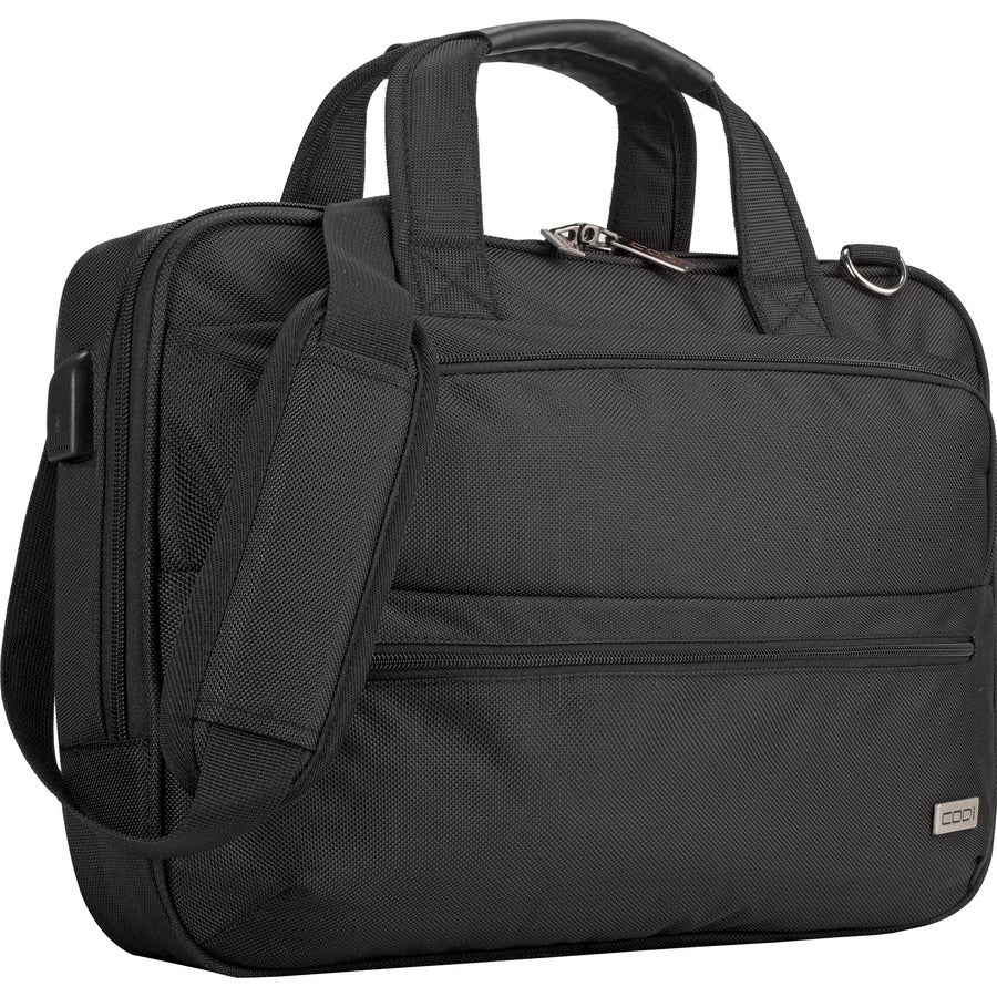 CODi Fortis 15.6-Inch Laptop Briefcase, Black, FOR300-4