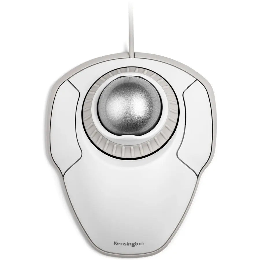 Kensington Orbit Trackball with Scroll Ring - White, Model K72500WW