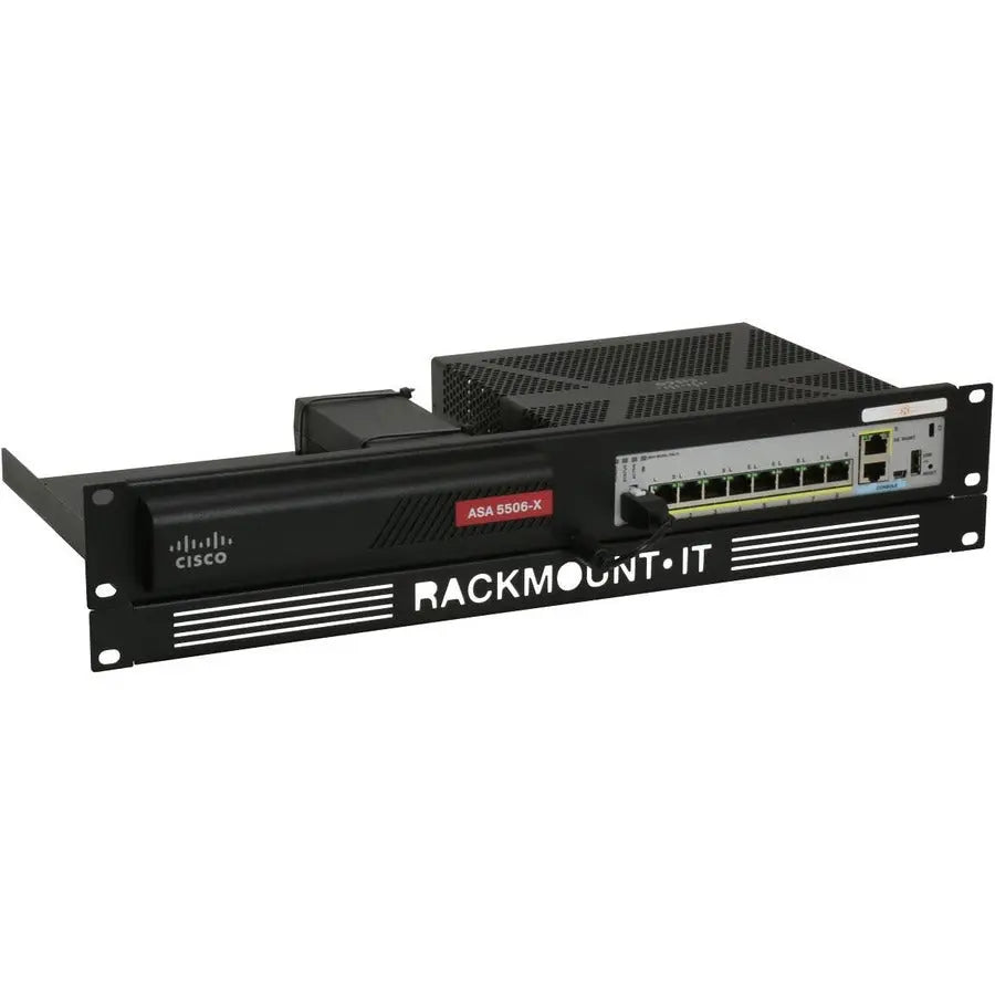 RACKMOUNT.IT Cisrack Rack Mount for Cisco Firepower 1010 & ASA 5506-X in Jet Black
