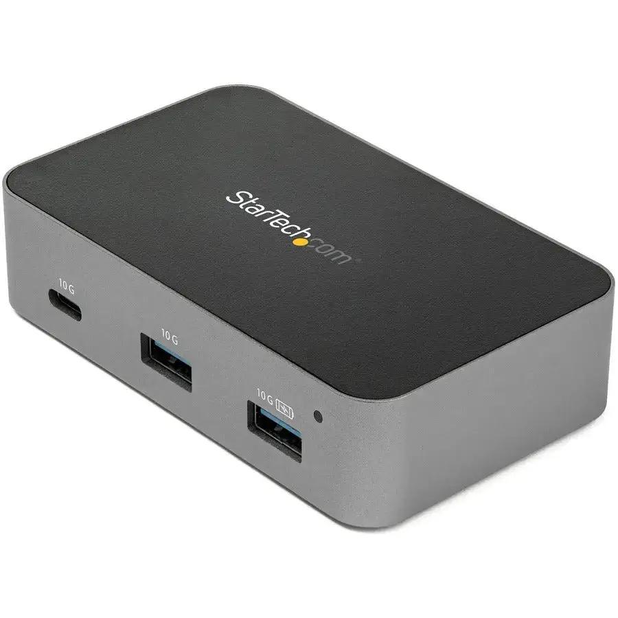 StarTech.com 3 Port USB-C 3.2 Gen 2 Hub with Ethernet Adapter - 10Gbps USB Type C to 2x USB-A and USB-C, Powered with Fast Charging by StarTech.com