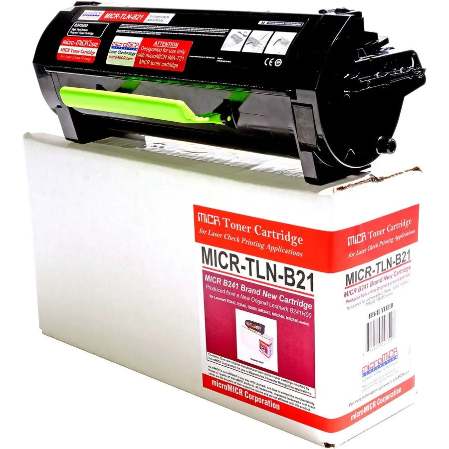 microMICR Lexmark B2442 MICR Toner Cartridge – Magnetic Ink for Check Security