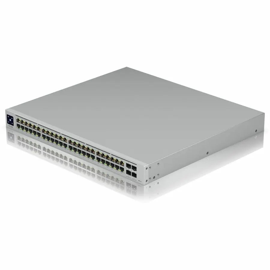 Ubiquiti UniFi USW-Pro-48-PoE Layer 3 Switch with 48 GbE Ports and 4 SFP+ Uplink Ports