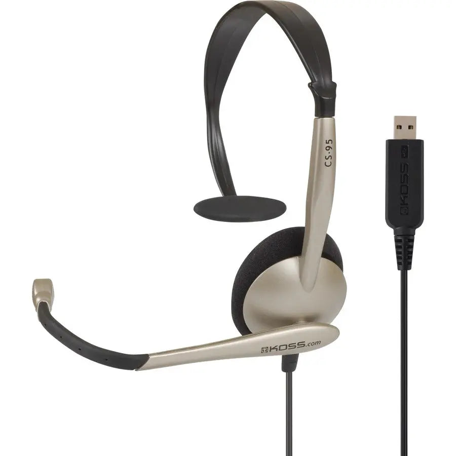 Koss CS95 USB Headset for PC Gaming and Voice Communication