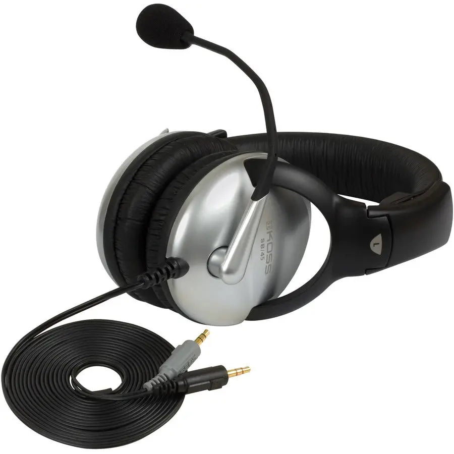 Koss SB45 Gaming Headset with Noise-Reduction Microphone and Comfortable Circumaural Design