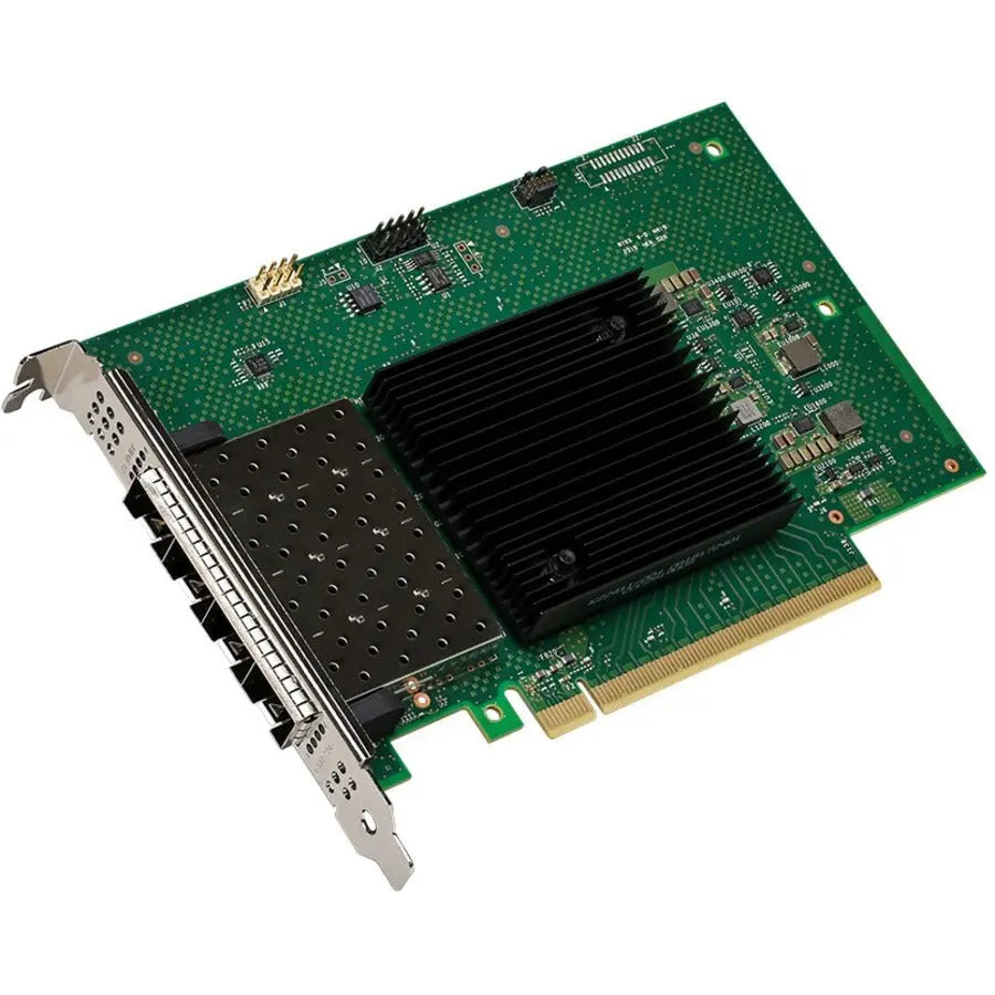 Intel Ethernet Network Adapter E810-XXVDA4 - 4 Port 25GbE SFP28 PCIe 4.0 x16 Card for Data Centers and High-Performance Servers