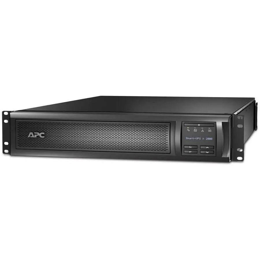 APC Smart-UPS X, Line Interactive, 2000VA, Rack/tower 2U, 100V-127V, 3x 5-15R+3x 5-20R+1x L5-20R NEMA, SmartSlot, Extended runtime, 10ft input cord