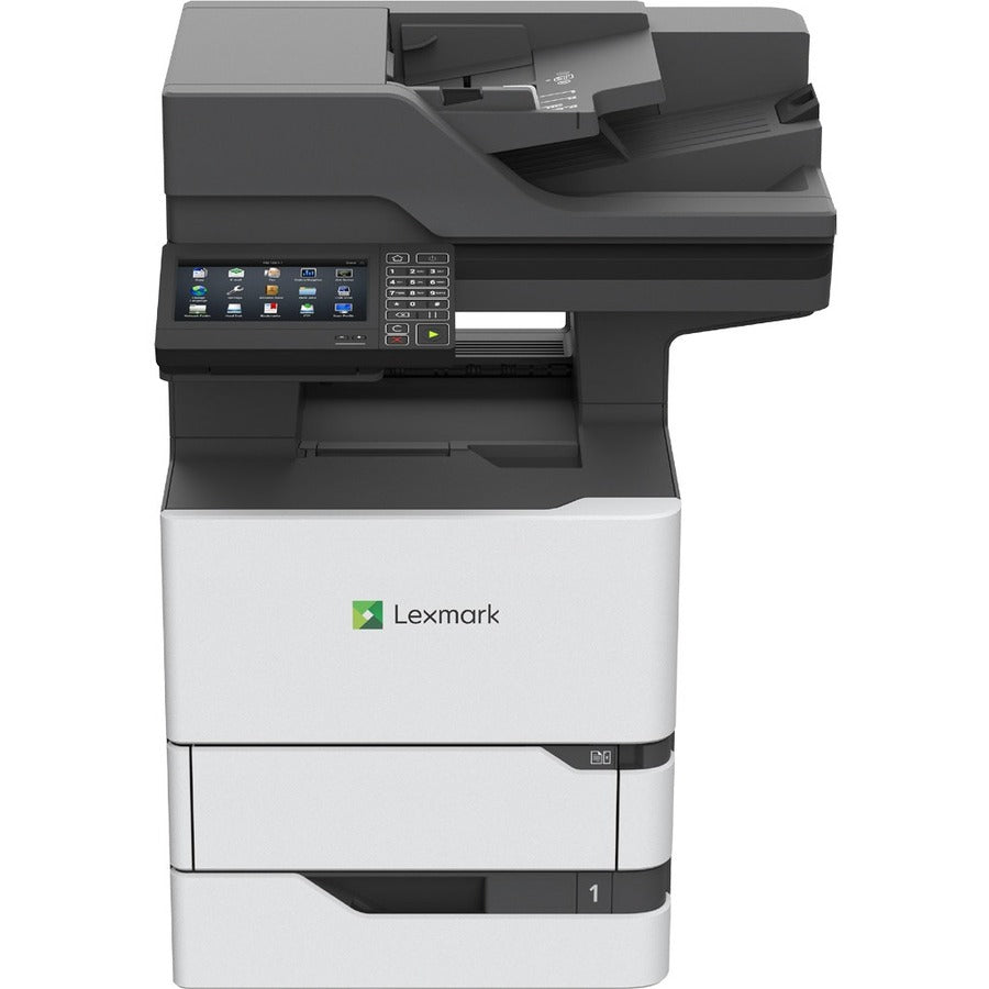 Lexmark MX722adhe Monochrome Laser Multifunction Printer, Part Number 25B3391