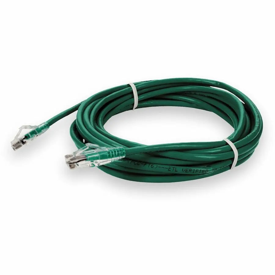 AddOn 14ft Green Cat6 UTP Plenum Network Cable with Lifetime Warranty
