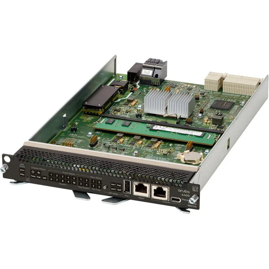 Hewlett Packard Enterprise R0X31A 6400 Management Module for Aruba 6400 Series Switches