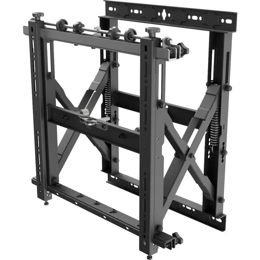 Atdec Pop-Out Video Wall Mount with VESA 600x400, Supports 110 lb, Recessed Wall Compatible
