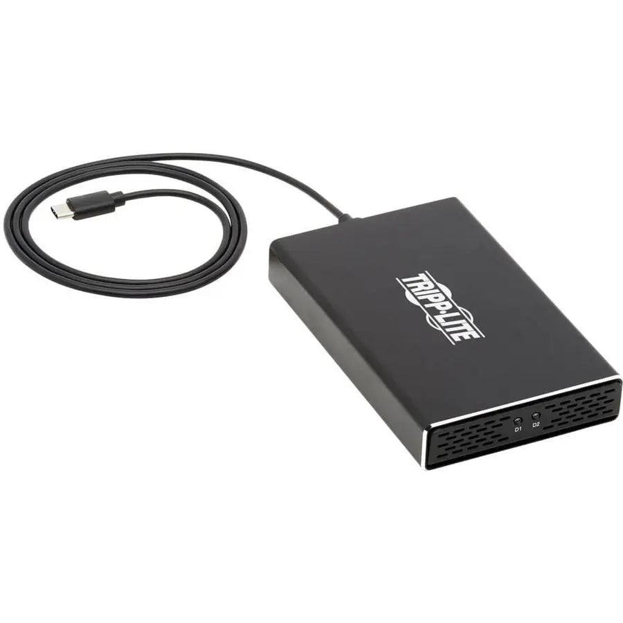 Eaton Tripp Lite Series U457-2M2-SATAG2 USB-C to Dual M.2 SATA SSD and HDD Enclosure Adapter