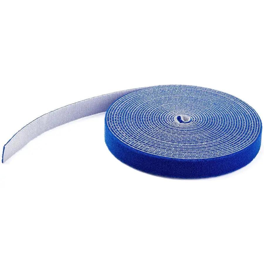 StarTech.com 25ft Blue Hook and Loop Roll - Reusable Cable Management Straps and Fasteners by StarTech.com