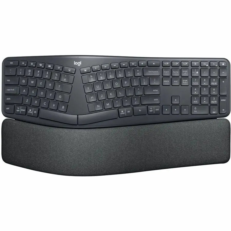 Logitech ERGO K860 Split Ergonomic Keyboard, Wireless Connectivity, Graphite