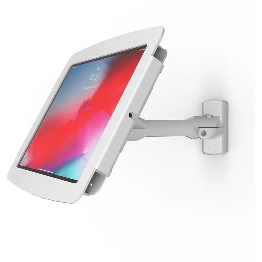Compulocks iPad 10.2" Space Enclosure Swing Wall Mount – White