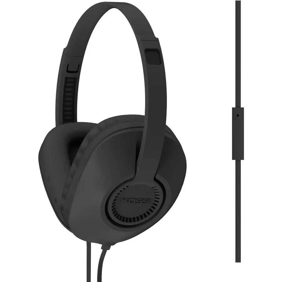 Koss UR23i Over Ear Headphones with D-Profile Design and In-Line Microphone