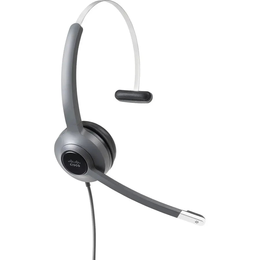 Cisco 521 Headset - Wired Professional Over-Ear Headset with Noise Cancellation and Microphone for Office and Soft Client Use