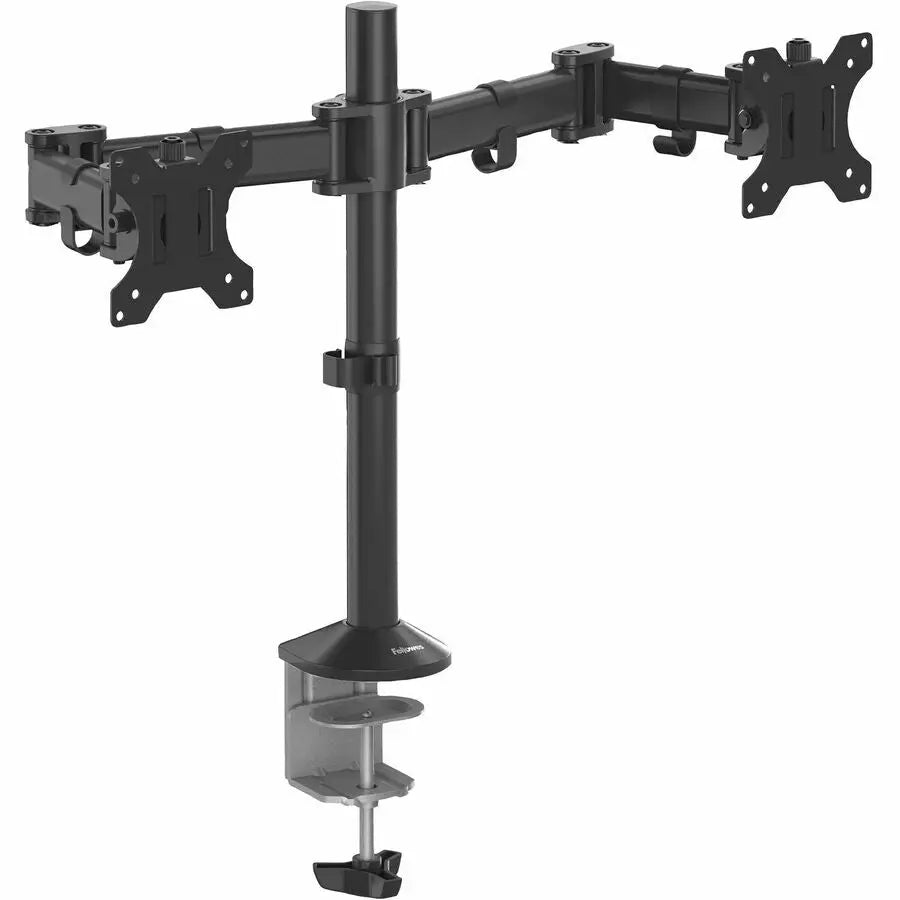 Fellowes Reflex Dual Monitor Arm - Adjustable Desk Mount for 27-inch Monitors