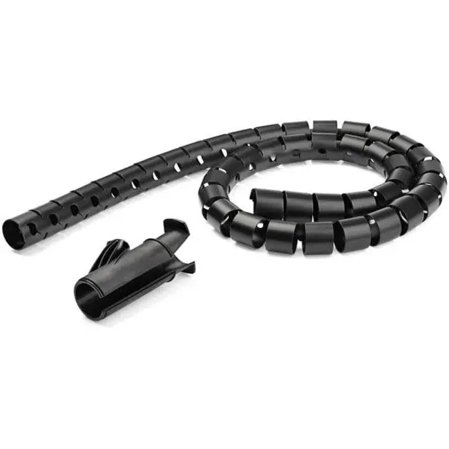 StarTech.com 2.5m / 8.2ft Cable Management Sleeve - Spiral Expandable Coiled Organizer with Cable Loading Tool
