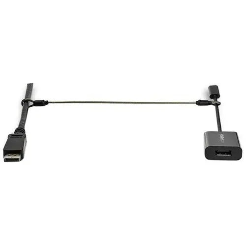 StarTech.com Steel Cable Tethers (CONNLOCKPK10) – 10 Pack Security Cable Ties for Cables and Adapters