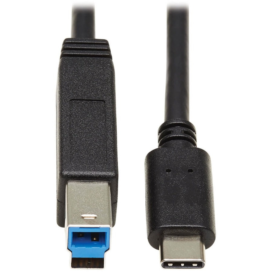 Eaton Tripp Lite Series USB-C to USB-B Cable (U422-20N-G2) – 20 Inch, USB 3.1 Gen 2, Thunderbolt 3 Compatible
