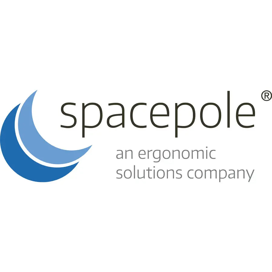 SpacePole Counter Mount for Payment Terminals by Ergonomic Solutions Limited - Black, Model SPMCL-S-02