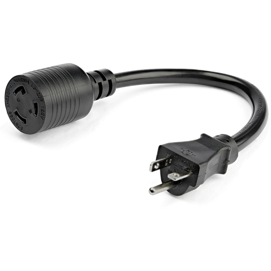 StarTech.com PAC520PLR3 3 ft 20A Power Adapter Cord, NEMA-L5-20R to NEMA-5-20P