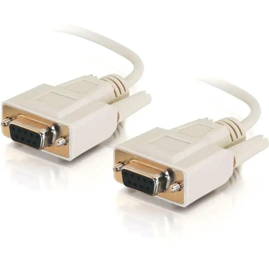 C2G 10 ft DB9 Female to Female Null Modem Cable – Beige by Legrand Group Part 03045 by Legrand Group