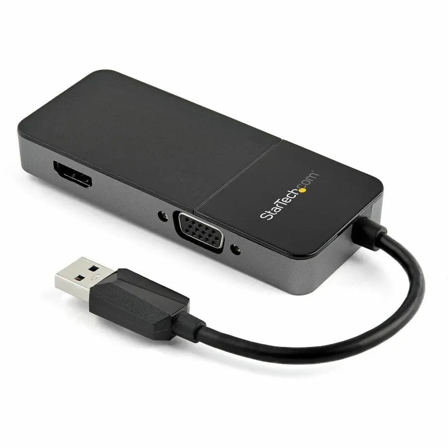 StarTech.com USB 3.0 to HDMI VGA Adapter - Dual Display 4K 30Hz