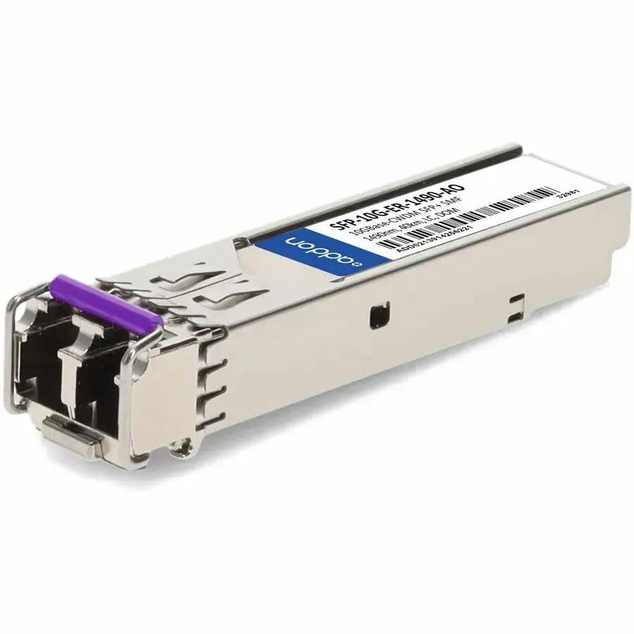 AddOn Cisco SFP-10G-ER-1490-AO 10Gbps 10GBase-CWDM SFP+ Transceiver Module for Single-Mode Fiber by ADDON