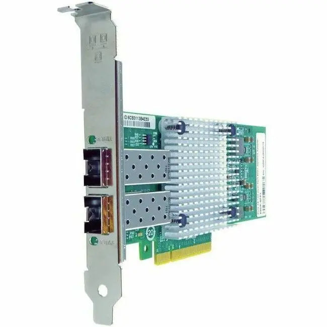 Axiom PCIe 3.0 x8 10Gbps Fiber Network Adapter - Dual Port Ethernet Card for Servers
