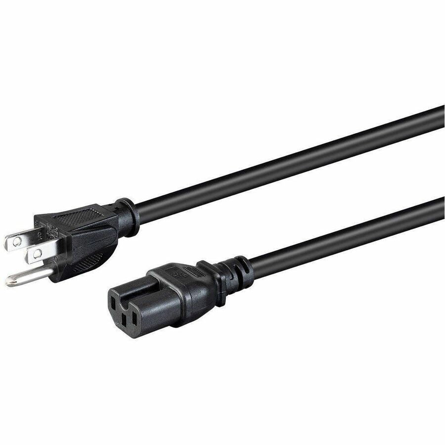 Monoprice Standard Power Cord with NEMA 5-15P to IEC 60320 C15 Connector, 4 ft