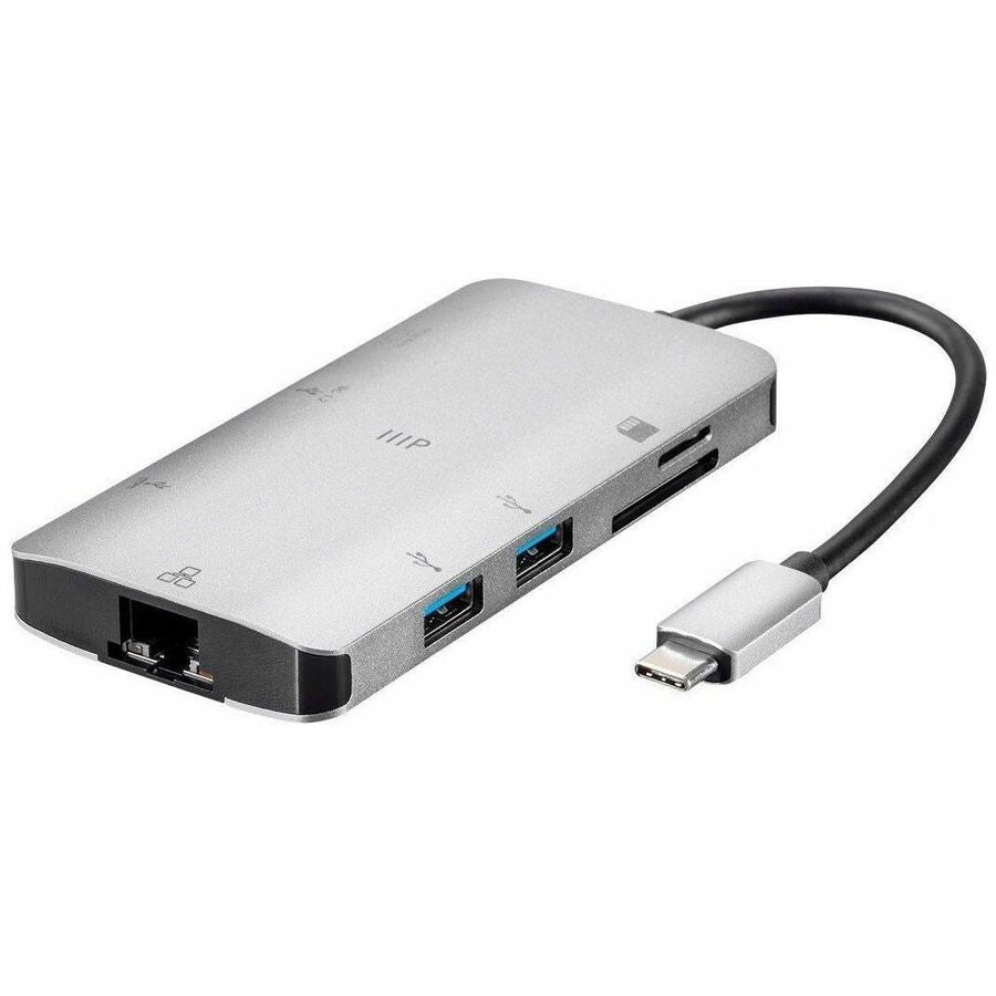 Monoprice Consul Series USB-C to HDMI Docking Station with Gigabit Ethernet and Power Delivery