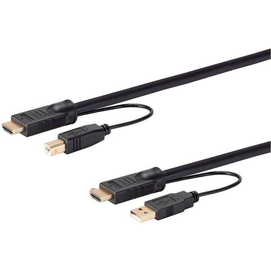 Monoprice Switch Series HDMI USB Combo Cable for KVM Switches - 10ft
