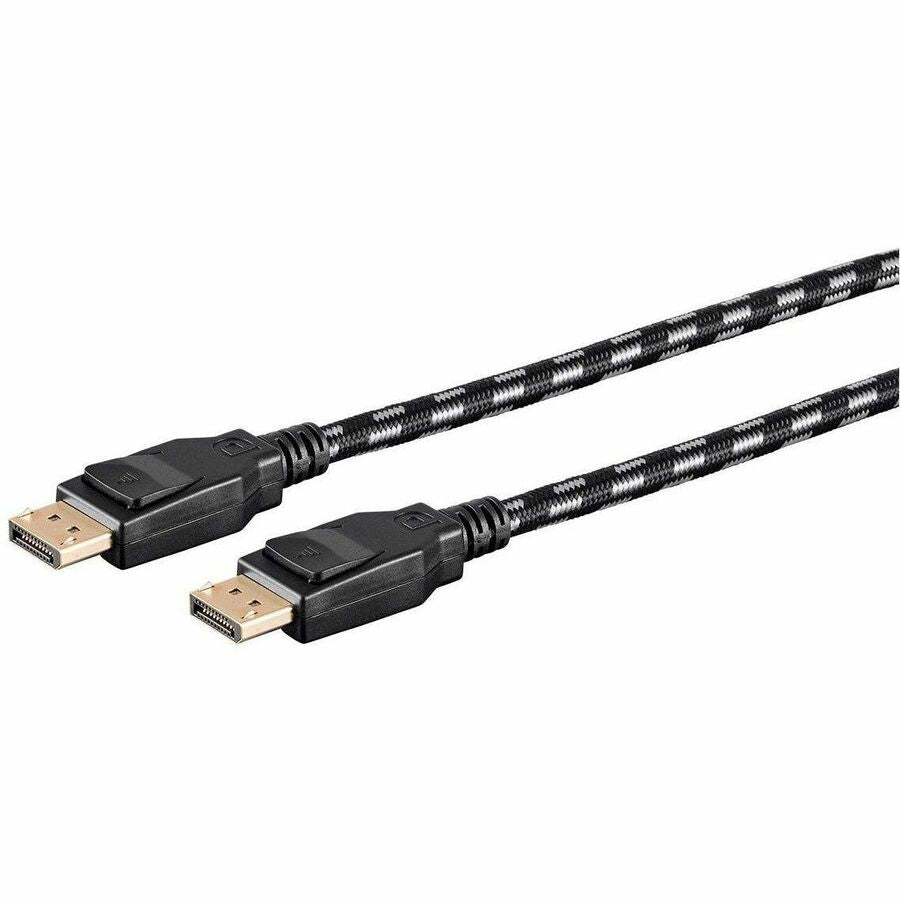 Monoprice Braided DisplayPort 1.4 Cable, 6ft – High-Performance Video and Audio Connectivity