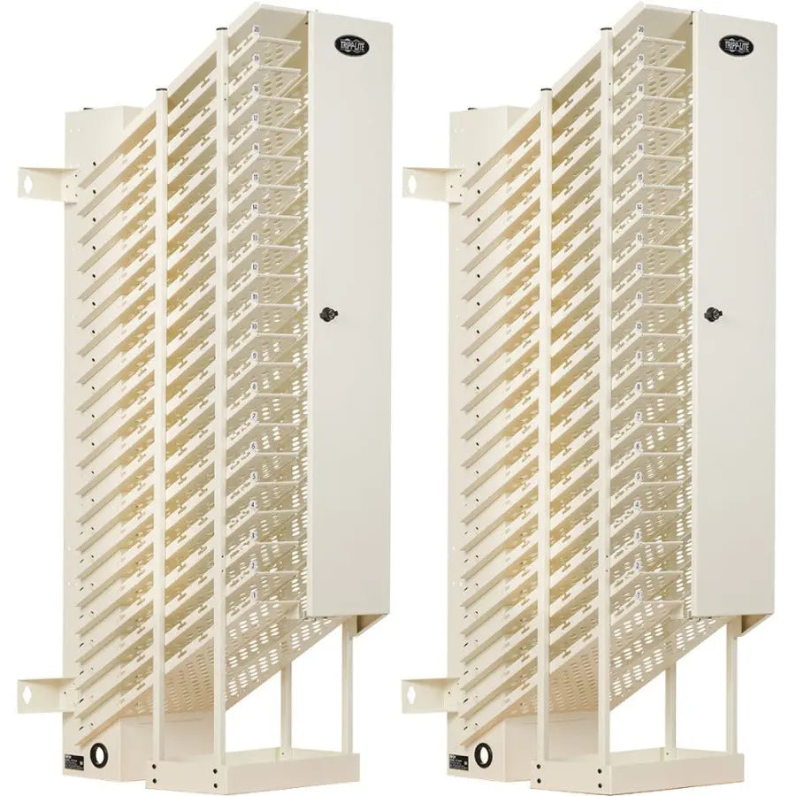 Eaton Tripp Lite Series CST40AC 40-Device Wall-Mount Charging Station Towers - White
