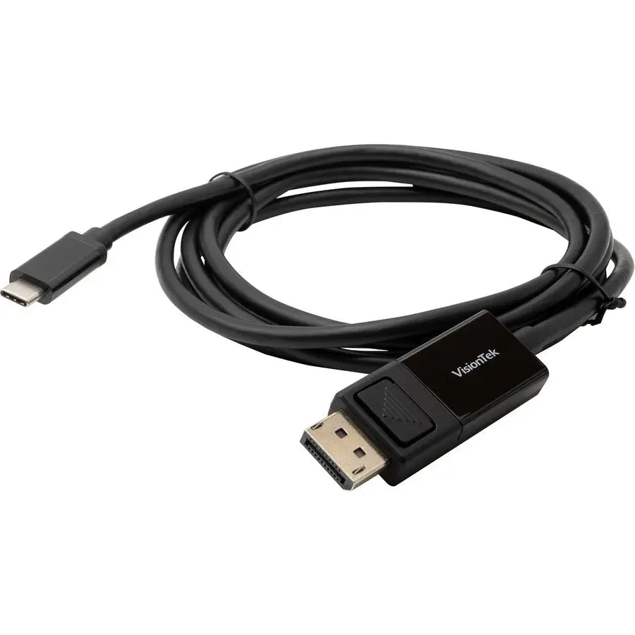 VisionTek USB-C to DisplayPort 1.4 Bi-Directional Active Cable (2 Meter) - Model 901288
